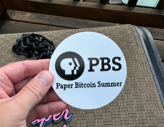 PBS Logo Coaster