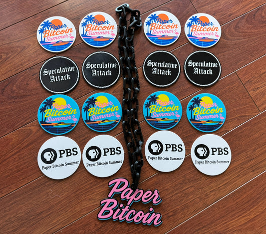 Paper Bitcoin Summer Combo