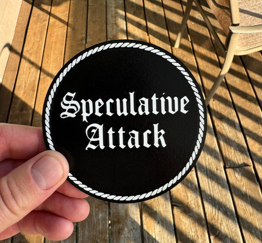 Speculative Attack Coaster